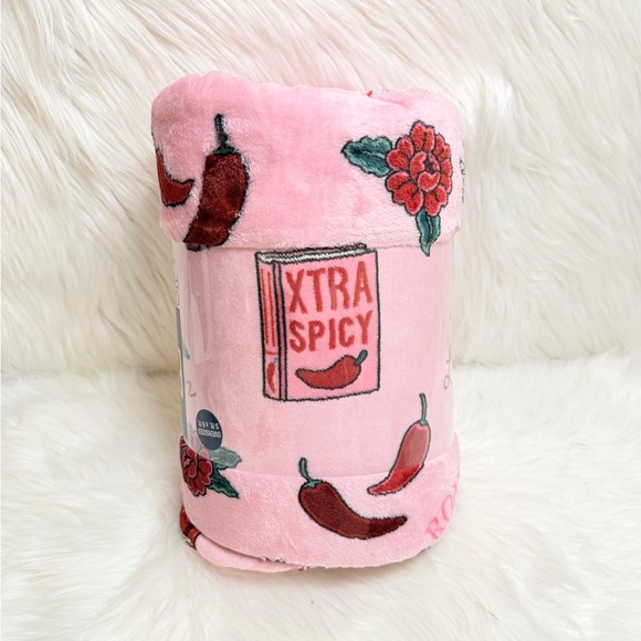Spicy Book Throw Blanket - Picture 1 of 4